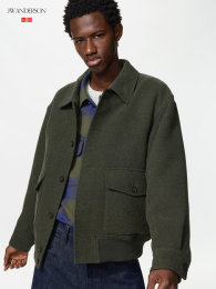 UNIQLO Укороченная куртка-блузон.  фото