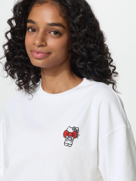 UNIQLO Футболка UT Hello Kitty / свободный крой.  фото