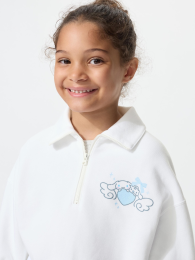 UNIQLO Свитшот Sanrio Characters с короткой молнией.  фото