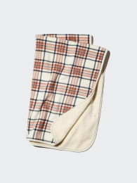 UNIQLO Двусторонний флисовый плед.  фото