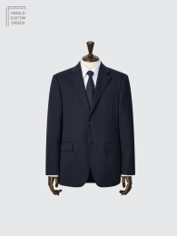 UNIQLO Эластичный шерстяной пиджак (Размеры 42-54) с мягким кроем  фото