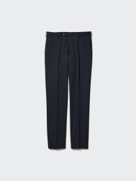UNIQLO Стрейчевые шерстяные брюки с облегающим кроем (Размеры 110-120)  фото
