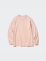 UNIQLO Мягкая корейская футболка с круглым вырезом (Размер 4XL, Цвет Ультрамарин)  - купить