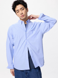 UNIQLO Бродшорт / Рубашка с пуговицами из мягчайшего хлопка  фото