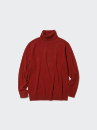 UNIQLO Кашемировый свитер с воротником-гольф (XS, Ультрамарин) (カシミヤタートルネックセーター) фото