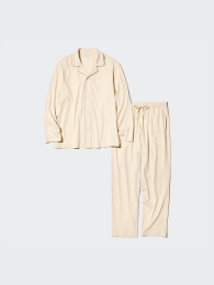 UNIQLO Эализм хлопковый пажама, Размер S, Оливковый  фото