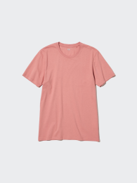 UNIQLO Футболка с круглым вырезом из супермакапитона.  - купить