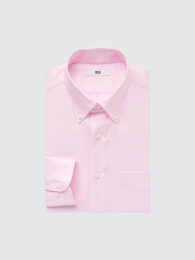UNIQLO Тонкий хлопок оксфорд с пуговицами. (XS-4XL)  фото