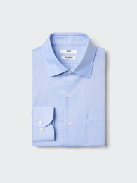 UNIQLO Супер-удобная рубашка без глажки/Полуширокая  фото