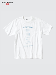 UNIQLO Футболка PEACE FOR ALL/Синъя Яманака  фото