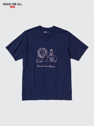 UNIQLO Футболка PEACE FOR ALL / Лиса Ларсон  фото