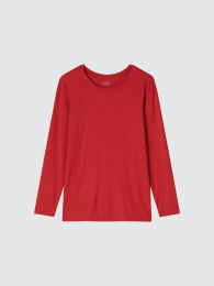 UNIQLO Термобелье с круглым вырезом (Heattech T-shirt)  фото