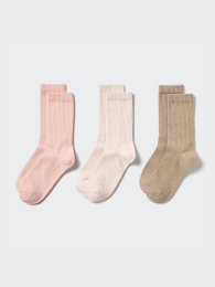 UNIQLO Носки Комплект из 3 пар, Резинка, Размеры 23-26 см  фото