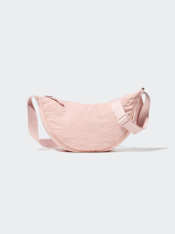 UNIQLO Круглая мини-сумка через плечо, Размер ONE SIZE, Цвет Выбеленный  фото