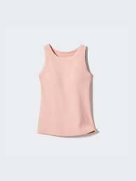 UNIQLO Ребра топ с американскими проймами E464425-000 |  фото