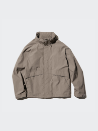 UNIQLO Ветрозащитная куртка-брюзонт, Короткий крой, Реглан  фото