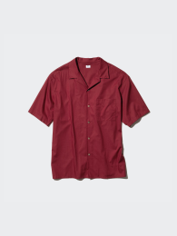 UNIQLO Рубашка с открытым воротом.  фото