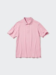 UNIQLO Эйризум хлопковое поло из пике (Разнообразие Цветов)  фото