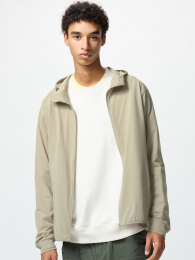 UNIQLO Сухая EXUV защита с полным молнией парка  фото