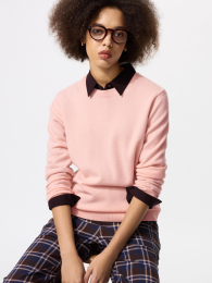 UNIQLO Кашемировый свитер с круглым вырезом  фото