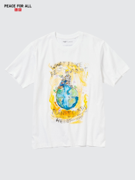UNIQLO Футболка PEACE FOR ALL/Франческо Риссо  фото