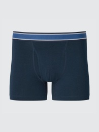 UNIQLO Хлопковый боксер-бриф с боковой полоской/спереди на молнии.  фото