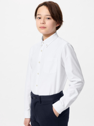 UNIQLO Тонкая Комфортная Формальная Рубашка, Эластичная, Не Мнется  фото
