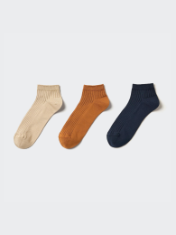 UNIQLO Короткие носки/набор из 3 пар/резинка  фото