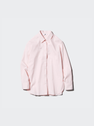 UNIQLO Хлопковая рубашка UNIQLO (Артикул: E469421-000)  фото