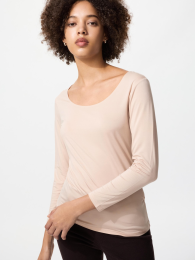 UNIQLO Футболка Heattech с круглым вырезом и триquarter рукавами (Размеры XS-3XL)  фото