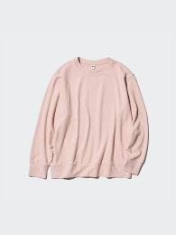UNIQLO Флисовая футболка с круглым вырезом из мягкого трикотажа.  фото