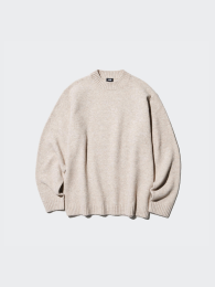 UNIQLO Свитер с круглым вырезом из пряжи 