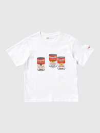 UNIQLO Футболка Энди Уорхол UT (Размер 100, Цвет Выбеленный)  фото