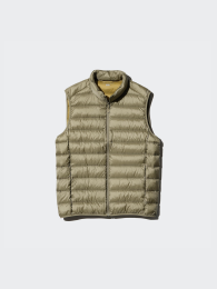 UNIQLO Ультралегкий Пуховик-Вестор, Размер S, Ультрамарин  фото