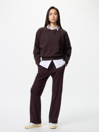 UNIQLO Воббируемые трикотажные брюки/длинный крой  фото