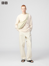 UNIQLO Широкопосадовые чиносы/Удлиненный крой  фото