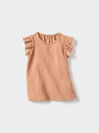 UNIQLO Драй кардиган с круглым вырезом, Размер 110, Белый  фото