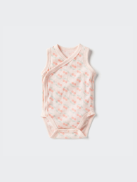 UNIQLO Хлопковое сетчатое боди/без рукавов/спереди на молнии  фото