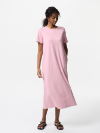 UNIQLO Эйризум хлопковое платье-бюстгальтер с коротким рукавом.  фото