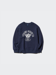 UNIQLO Ультра-стретч свитшот, Размер 120, Цвет Ультрамарин  фото