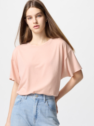 UNIQLO Эйризму Бесшовная Футболка, XS-3XL, Белый/Темно-серый/Черный/Розовый/Натуральный/Зеленый/Синий/Фиолетовый/Темно-коричневый/Темно-зеленый/Красный/Светло-оранжевый/Коричневый/Голубой/Ультрамарин/Выбеленный/Серый/Хаки  фото