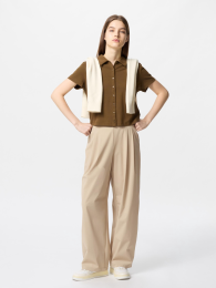 UNIQLO Ультрастретч активные широкие брюки  фото
