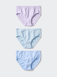 UNIQLO Детские эластичные хлопковые трусики/набор из 3 штук.  фото