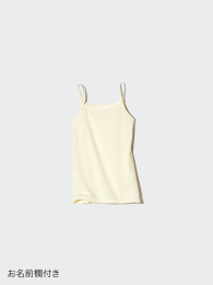 UNIQLO Девичья хлопковая камисоль Airism с принтом.  фото