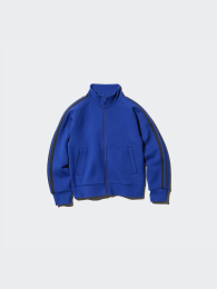 UNIQLO Сухая флисовая куртка с полной молнией.  фото