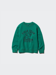 UNIQLO Ультра-стретч свитшот (Размер 100-160 см, Темно-серый)  фото