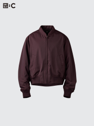 UNIQLO Бомбер-куртка (Размеры XS-3XL, Цвета: Выбеленный, Черный, Оливковый, Винный, Зеленый)  фото