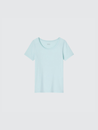 UNIQLO Хиートテック футболка с круглым вырезом.  фото
