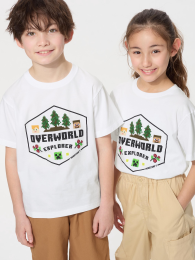 UNIQLO Minecraft UT Футболка Белый, Размер 100  фото