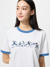 UNIQLO Дисней в голубом UT  фото